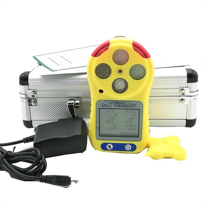Explosion proof portable multi CO O2 H2S EX gas detector