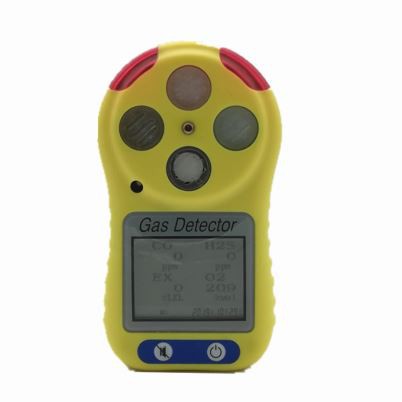 قابل حمل 4In1 چند آشکارساز گاز LEL شرکت تجزیه و تحلیل گاز H2S O2